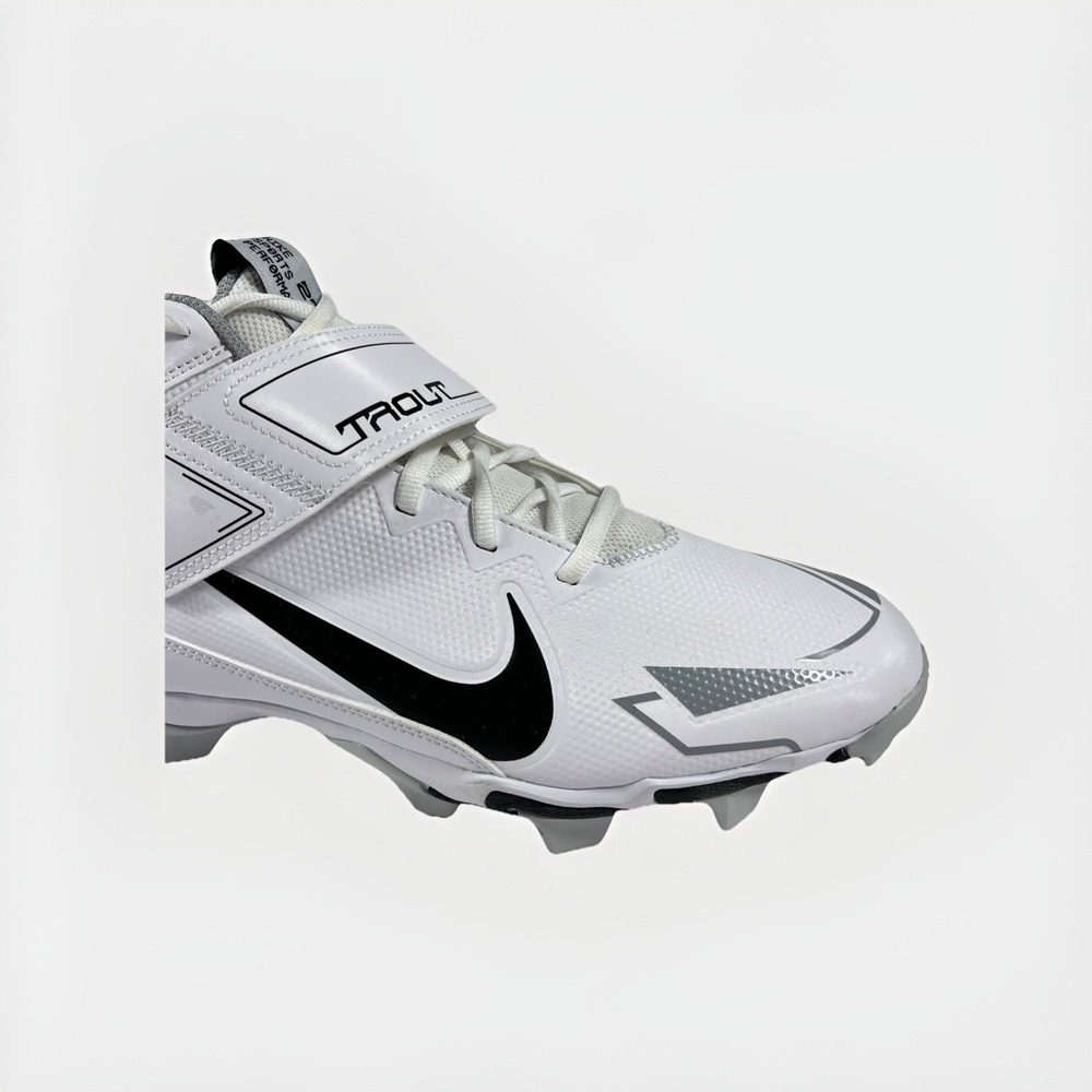 Nike Force Trout 8 Keystone Baseball Cleats CZ5911 100 Red/White Men's Sz 13 - Picture 5 of 11